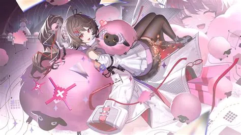 Ardelia Arknights Endfield Pink Sheep 4k Wallpaper | PixieWall