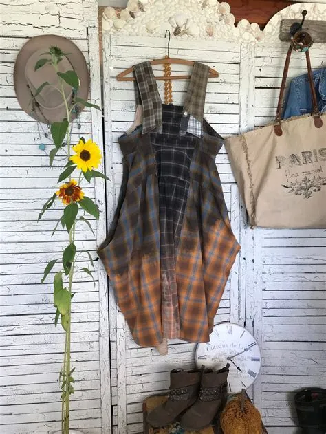 Slow Fashion Dress L, Asymmetrical Dress, Vintage Embroidery and ...