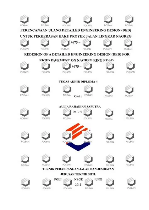 (PDF) PERENCANAAN ULANG DETAILED ENGINEERING …digilib.polban.ac.id ...