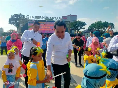 Gelar Puncak Hari Anak Nasional (HAN) 2025,di Pelaksanakan di Alun-alun ...
