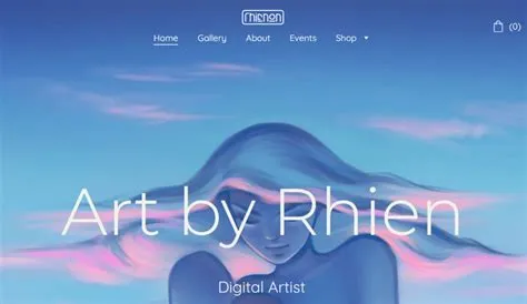 19 ejemplos de webs de portfolio de artista para inspirarte en 2025