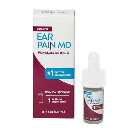Ear Pain MD - Pain Relieving Drops with 4% Lidocaine | Ear Ache Pain R ...