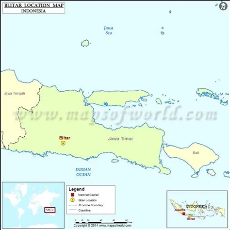 Where is Blitar | Location of Blitar in Indonesia Map