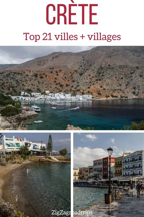 21 plus belles villes (et villages) de Crète