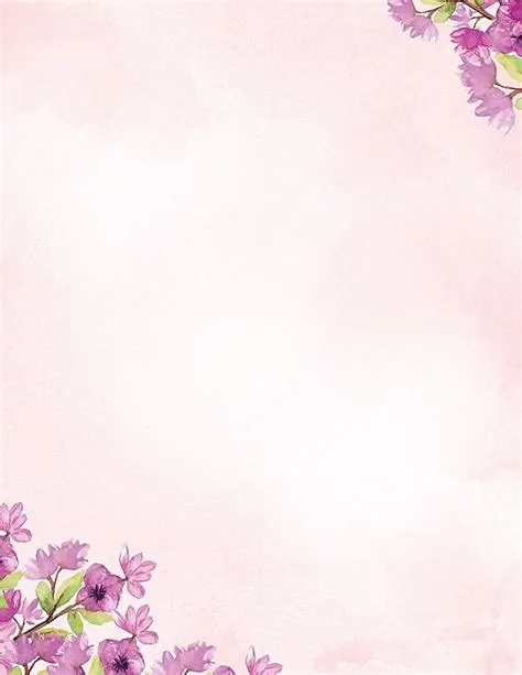 Amazon.com: 100 Stationery Writing Paper, with Cute Floral Designs ...