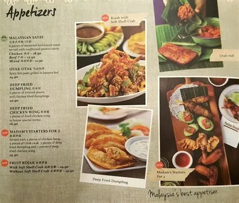 Madam Kwan's Menu, Menu for Madam Kwan's, Mid Valley City, Kuala Lumpur ...