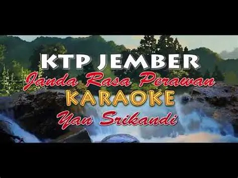 Karaoke KTP JEMBER (yan srikandi) - YouTube