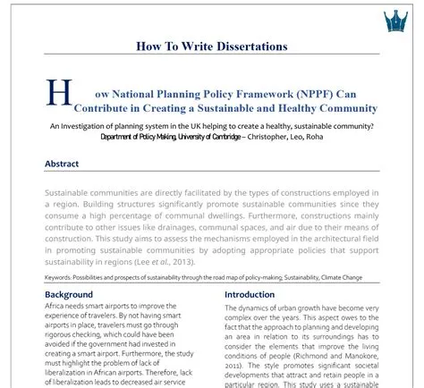 Dissertation Examples | Premier Dissertations