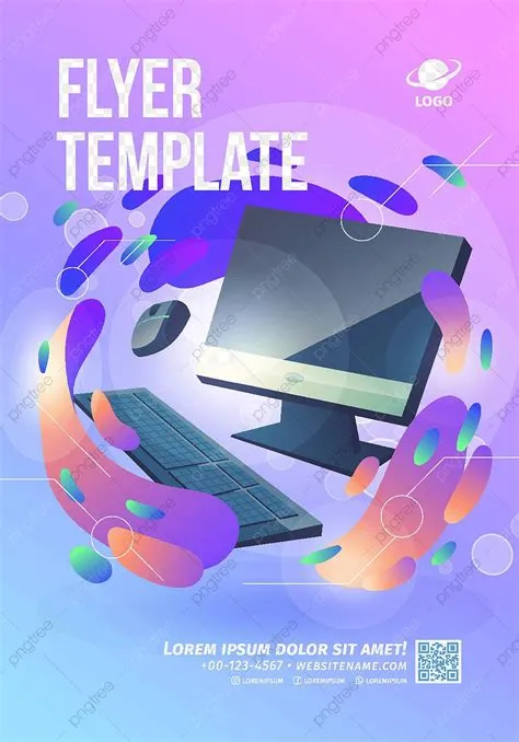 Computer Event Poster Template