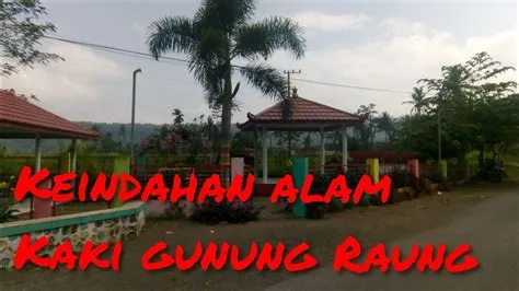 keindahan alam kaki gunung RAUNG#jember keren - YouTube