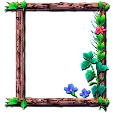 Download Cute Nature Border Png 36 | Wallpapers.com