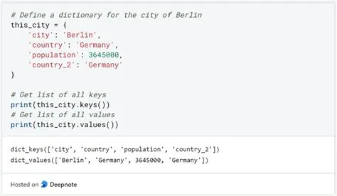 Python Dictionary - einfach erklärt! | Data Basecamp