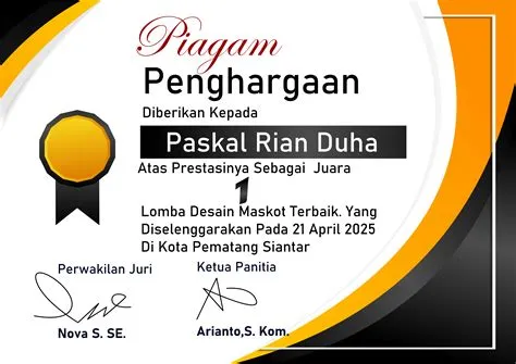 Download Gratis 10+ Template Sertifikat Lomba Doc (Word) Mudah Diedit ...