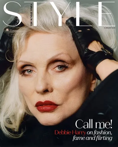 STYLE MAGAZINE - January 2025 Debbie Harry Blondie - YourCelebrityMagazines