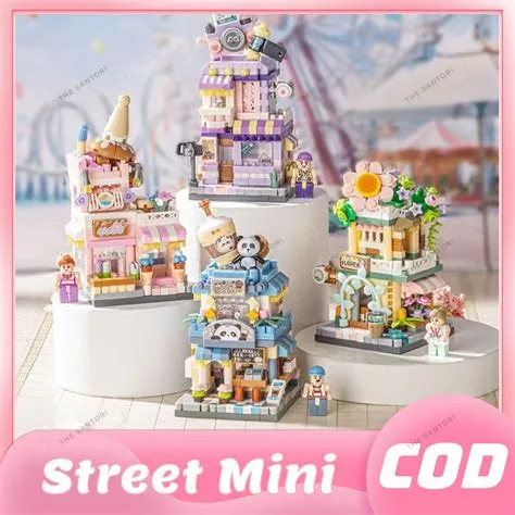 Jual LOZ Mini Street View Series Nano Block Mainan Toys/Penyusun Blok ...