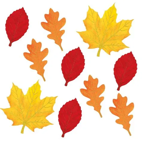 Fall Leaves Templates - Printable Word Searches