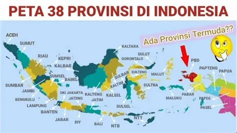 Daftar 38 Provinsi di Indonesia dan Ibu Kotanya Lengkap - Nawacita