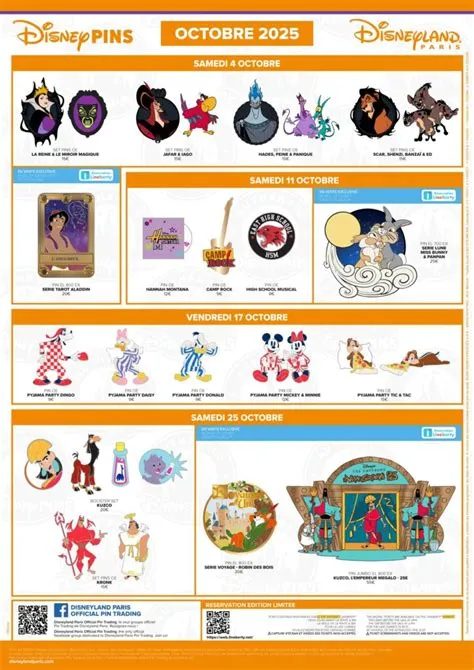 Disneyland Paris October 2025 Pins | Disney Mouseketeer