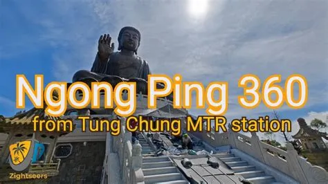 How to get to Ngong Ping 360 cable car station - YouTube