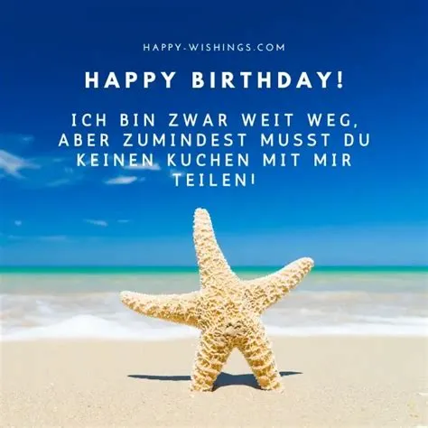 >> Geburtstagsgrüße aus der Ferne