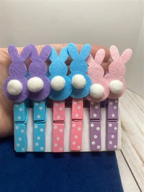 Peek a boo clothespin eggs – Artofit