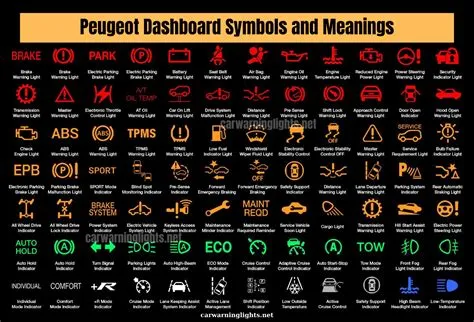 Peugeot 208 Warning Lights and Meanings (Full List) | Car Warning Lights