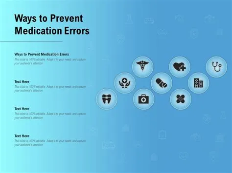Medication Error Prevention