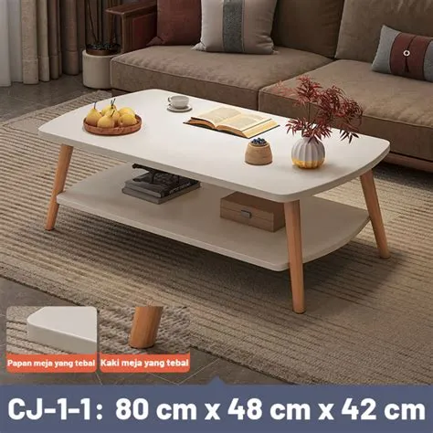 Meja Tamu Serbaguna Meja Tamu Minimalis Meja Kopi / Meja Coffee ...