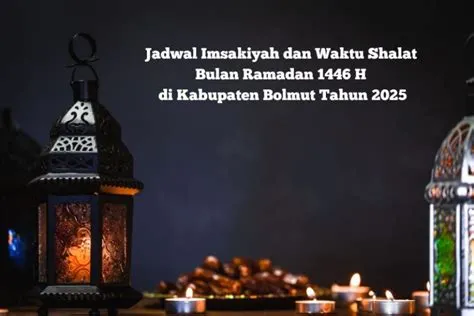 Jadwal Imsakiyah dan Waktu Shalat Bulan Ramadan 1446 H di Kabupaten ...