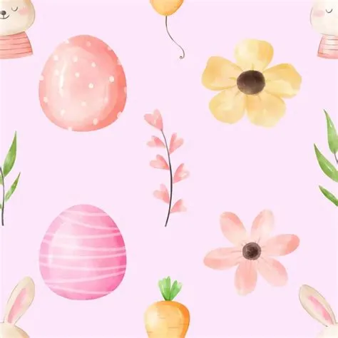 Cute easter borders imágenes de stock de arte vectorial | Depositphotos