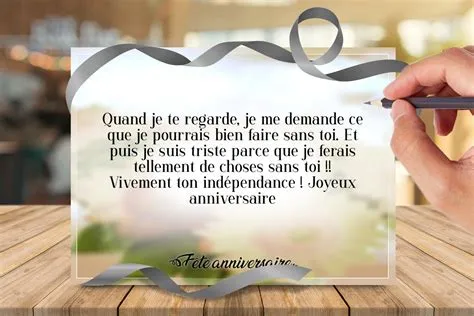Texte et message anniversaire pour une fille