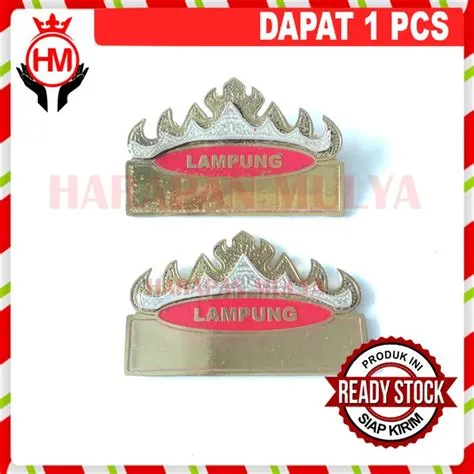 Bros Siger Lampung Pin Logo Siger Lampung Model Kotak- Magnet dan ...