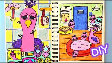 DIY GARTEN OF BANBAN / Opila Bird Babysitting / Skin Care #paperdiy # ...