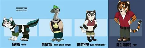 Total Drama Animal Lineup, GenI [6 of 6] by https://www.deviantart.com ...
