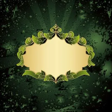 Vector banner background frames