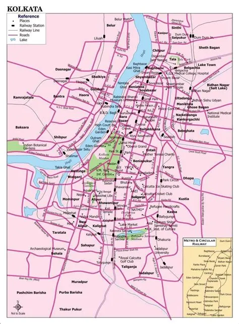 Dalhousie Kolkata Map at Adam Goudeau blog