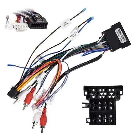 Hikity 16 Pin Wiring Harness Adapter for Fiat 500 500L Boyue Borui ...