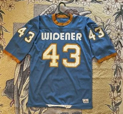Vintage 1980's Widener University Game Worn Champion Large Football ...