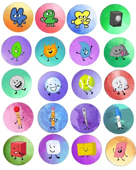 BFDI Battle for Battle for Dream Island Bfb Tpot Object Show Pins ...