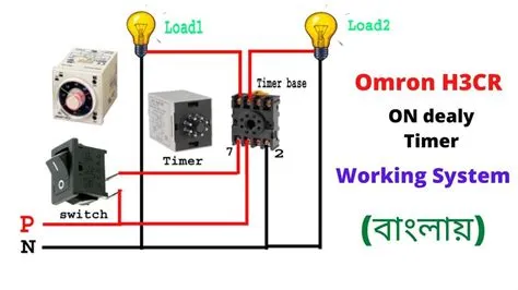 Wiring Diagram for Omron H3CR-A8 Timer