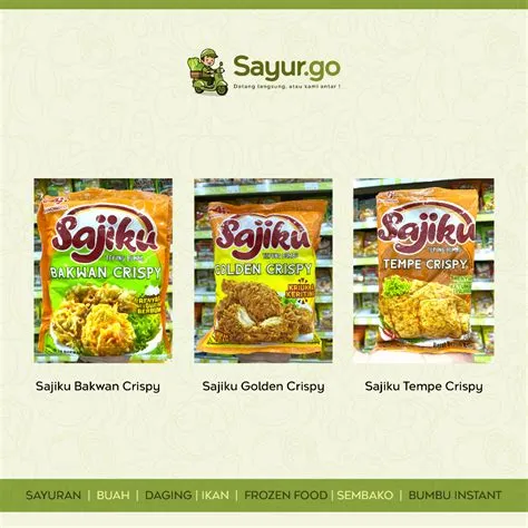 Jual Sajiku Tepung Bumbu Bakwan Crispy, Golden Crispy, Tempe Crispy ...