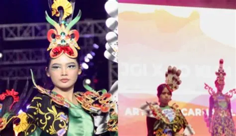 6 Tampilan Busana Terbuat dari Kemasan Detergen Bertema Nusantara di ...