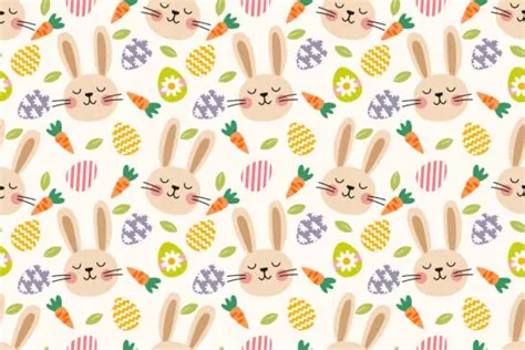 Easter Bunny Seamless Pattern Graphic by thanaporn.pinp · Creative Fabrica