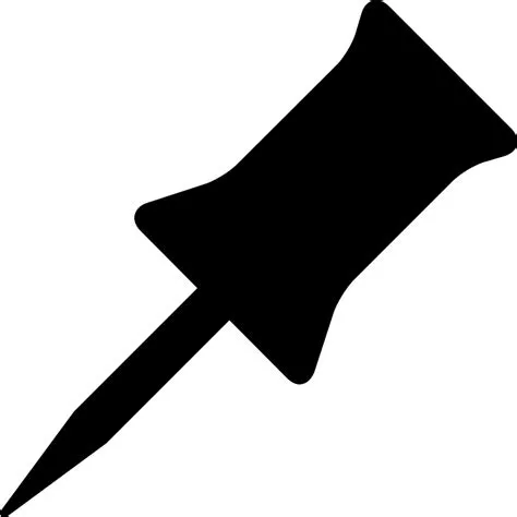 Push Pin Vector SVG Icon - SVG Repo