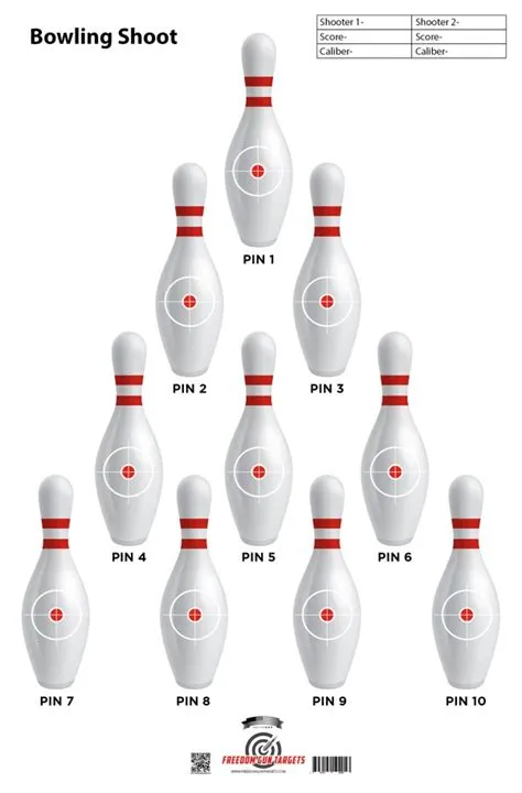 BOWLING PIN TARGETS 50 PACK - Guns N Gear