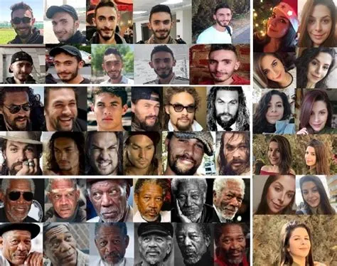 Sample of Pins Face Recognition dataset. | Download Scientific Diagram