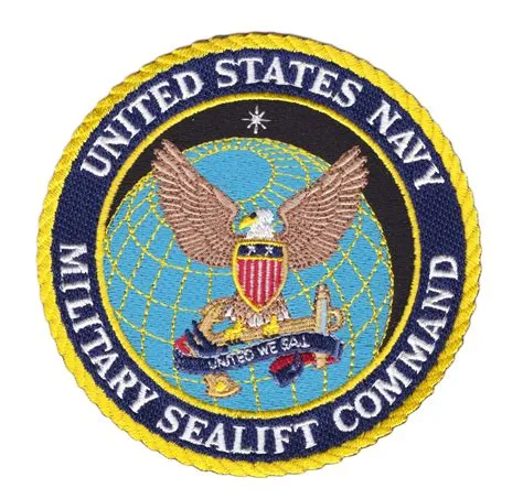 Military Sealift Command US Navy Patch