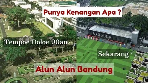 Alun Alun Bandung Tempo Jaman Dulu & Sekarang - YouTube