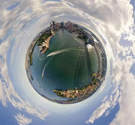 World city panoramas transformed into 360-degree globes – in pictures ...