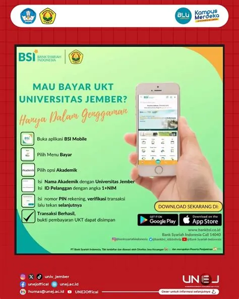 Universitas Jember | Panduan Pembayaran Uang Kuliah Tunggal Universitas ...